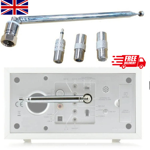 Telescopic dab radio aerial - radio,
