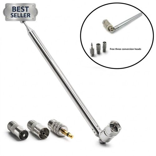 Telescopic dab radio - radio, aerial