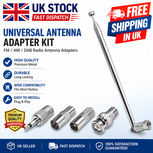 Telescopic dab radio aerial - radio,
