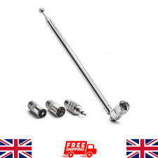 Telescopic DAB FM Radio Aerial