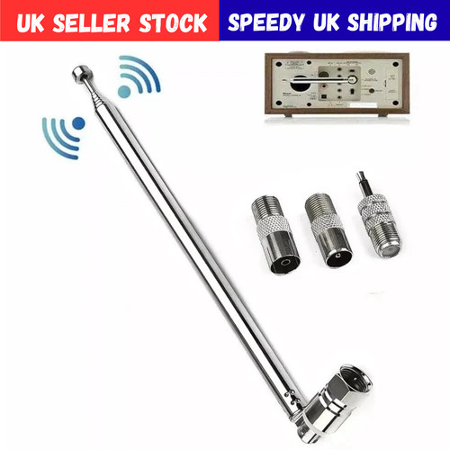 Telescopic dab radio aerial - fm,