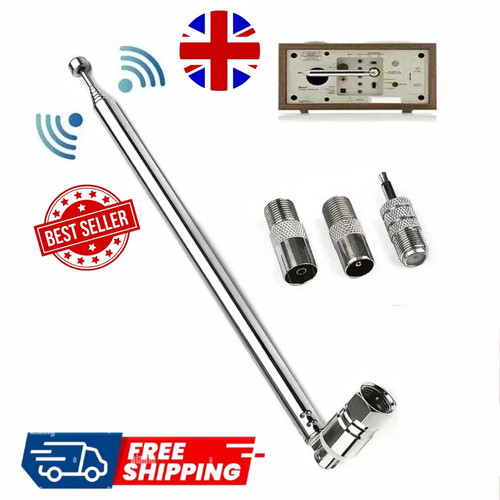 Telescopic dab radio - dab, aerial